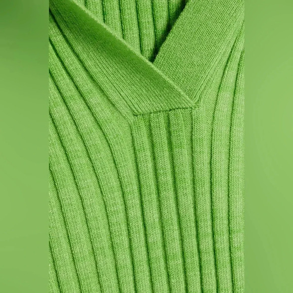 NWT Helmut Lang Ribbed-knit Mini Dress - Picture 12 of 12